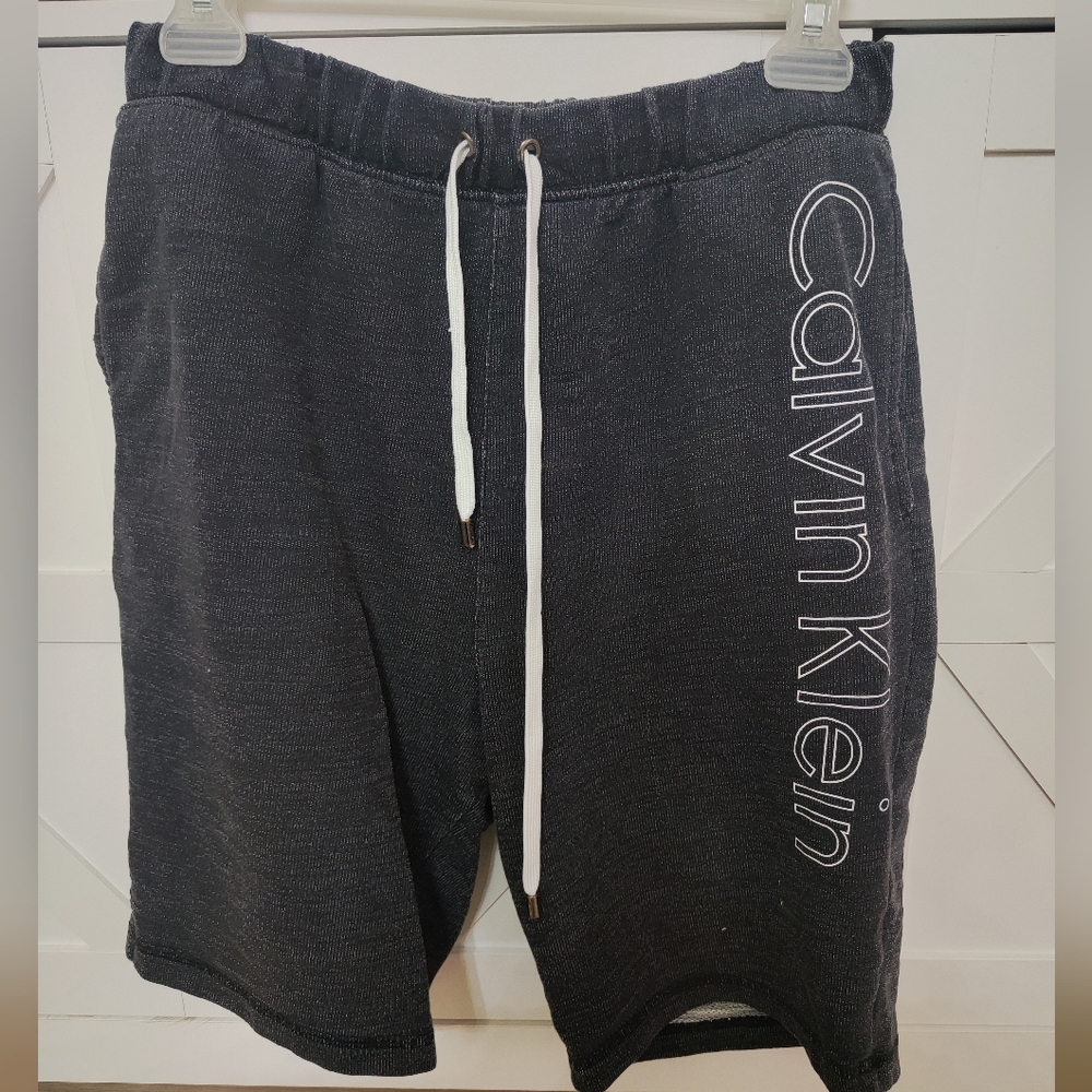 Calvin Klein Men's Charcoal Athletic Shorts